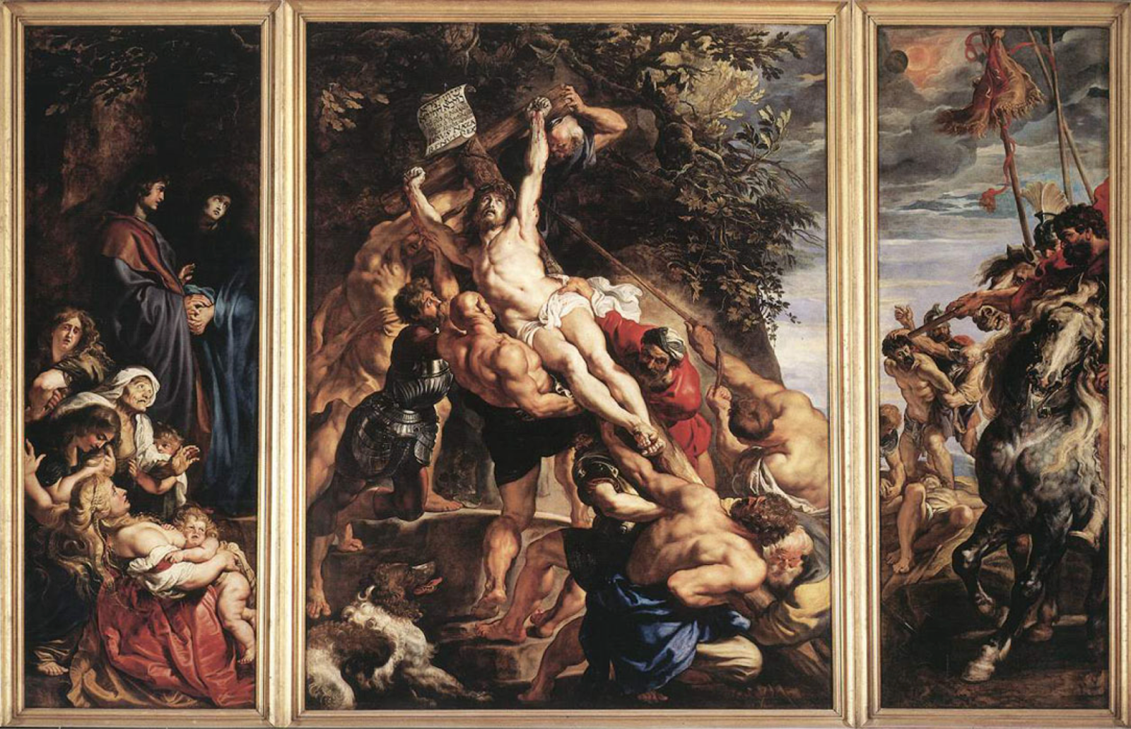 La elevación de la cruz