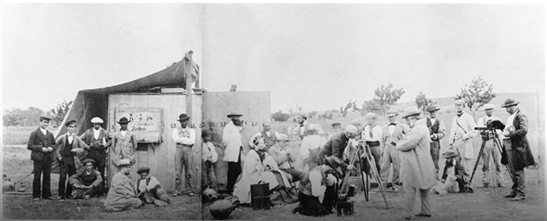 Eclipse del 18 de julio de 1860 Rivabellosa (Álava)